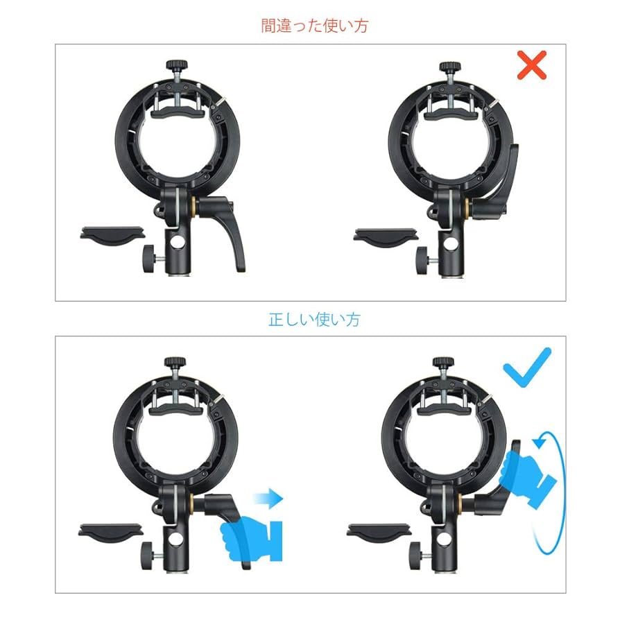 Amazon | Godox S2アップグレードS型ブラケット ボーエンズ